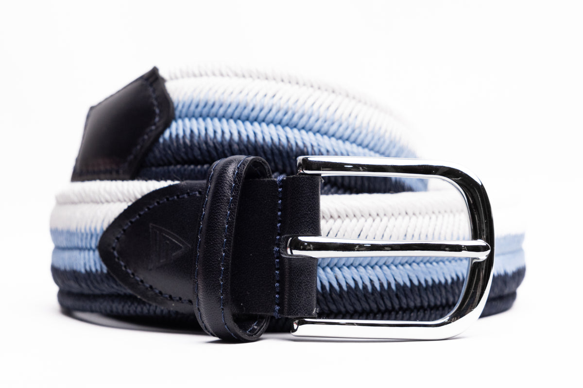 Alessandro Dell’Aqua Thin Silver Belt Vintage Audemars Piguet Ultra Thin 18k White Gold 34mm  main image 3